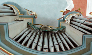 Ansicht Barockorgel Eckenhagen